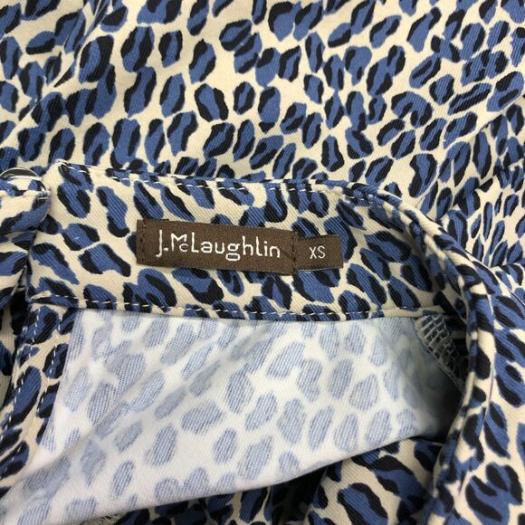 J McLaughlin Women Catalina Cloth Top Blouse Shirt Size XS Extra Small B259 -30 - Picture 6 of 13